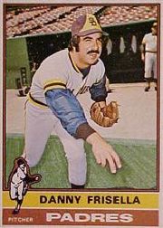 1976 Topps Baseball Cards      032      Danny Frisella